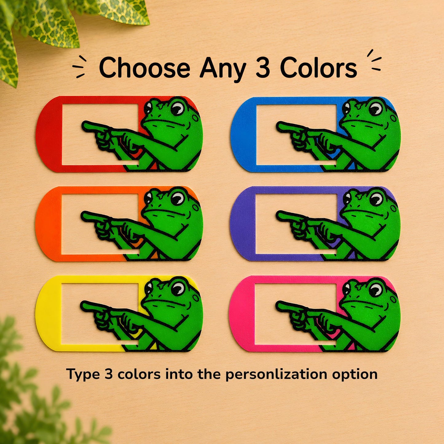 Fun Frog Bookmarks | Lovers Readers Gift