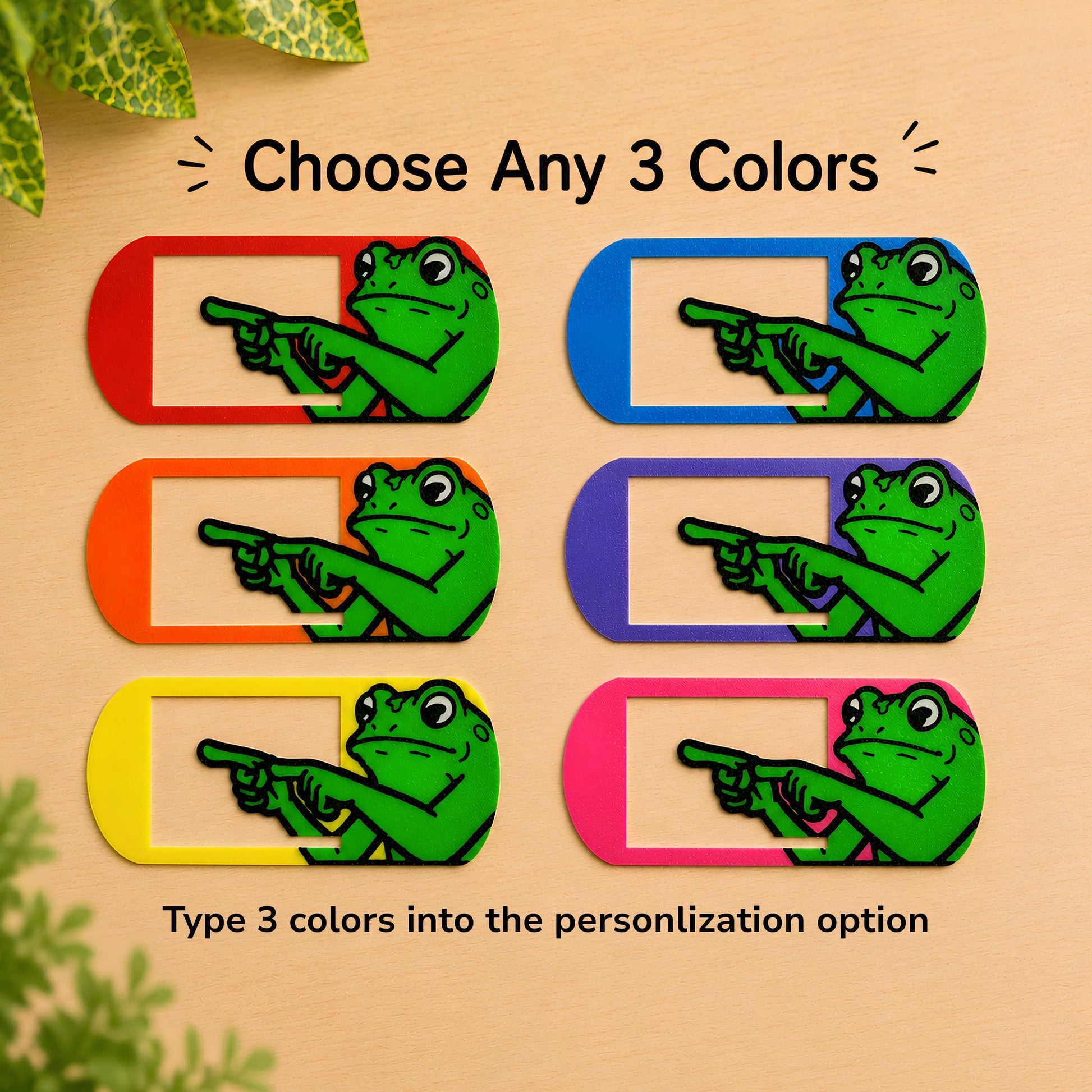 Fun Frog Bookmarks | Lovers Readers Gift