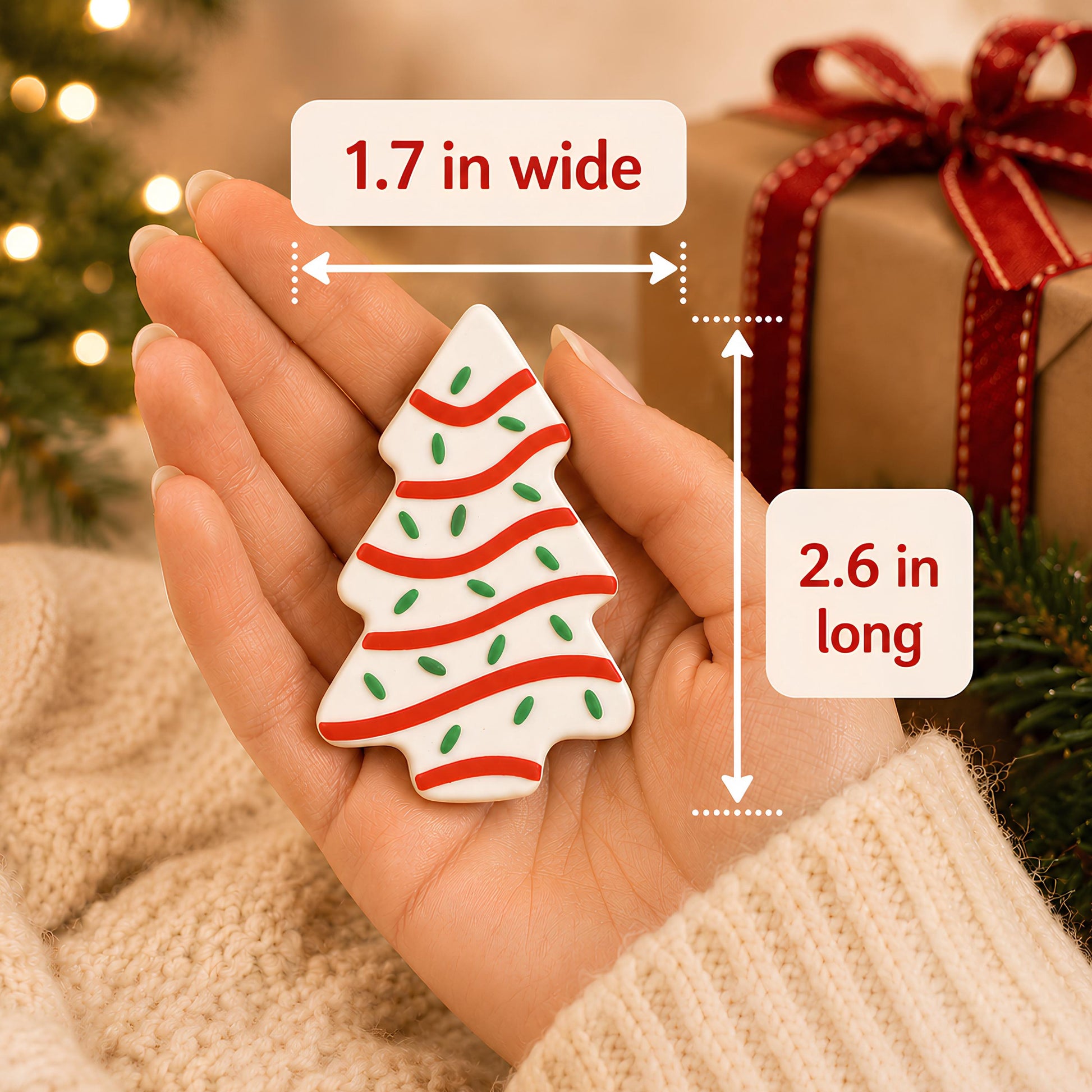 Christmas Tree Magnetic Fidget | Holiday Desk Gift