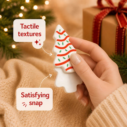 Christmas Tree Magnetic Fidget | Holiday Desk Gift