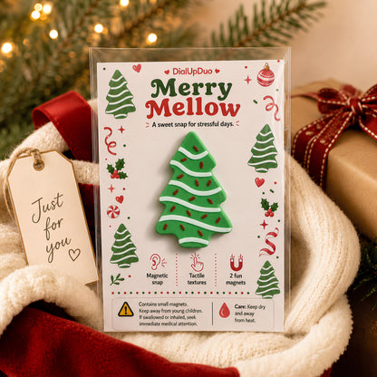Christmas Tree Magnetic Fidget | Holiday Desk Gift