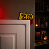 True Crime Door Topper | Murder Mystery Fan Decor