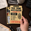 True Crime Fridge Magnets | Mystery Reader Gift