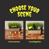 Choose your scene, crime scene or investigation pack