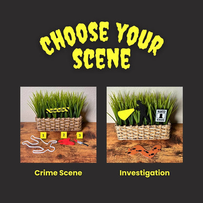 Choose your scene, crime scene or investigation pack